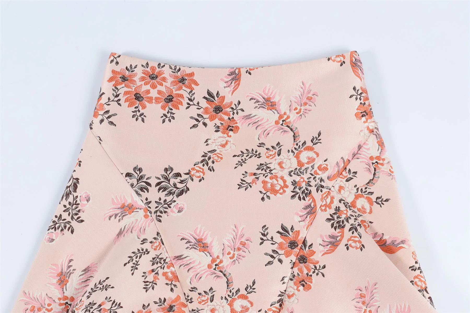 STELLA MCCARTNEY PINK SATIN MINI SKIRT IT 34 UK 2 - Image 3