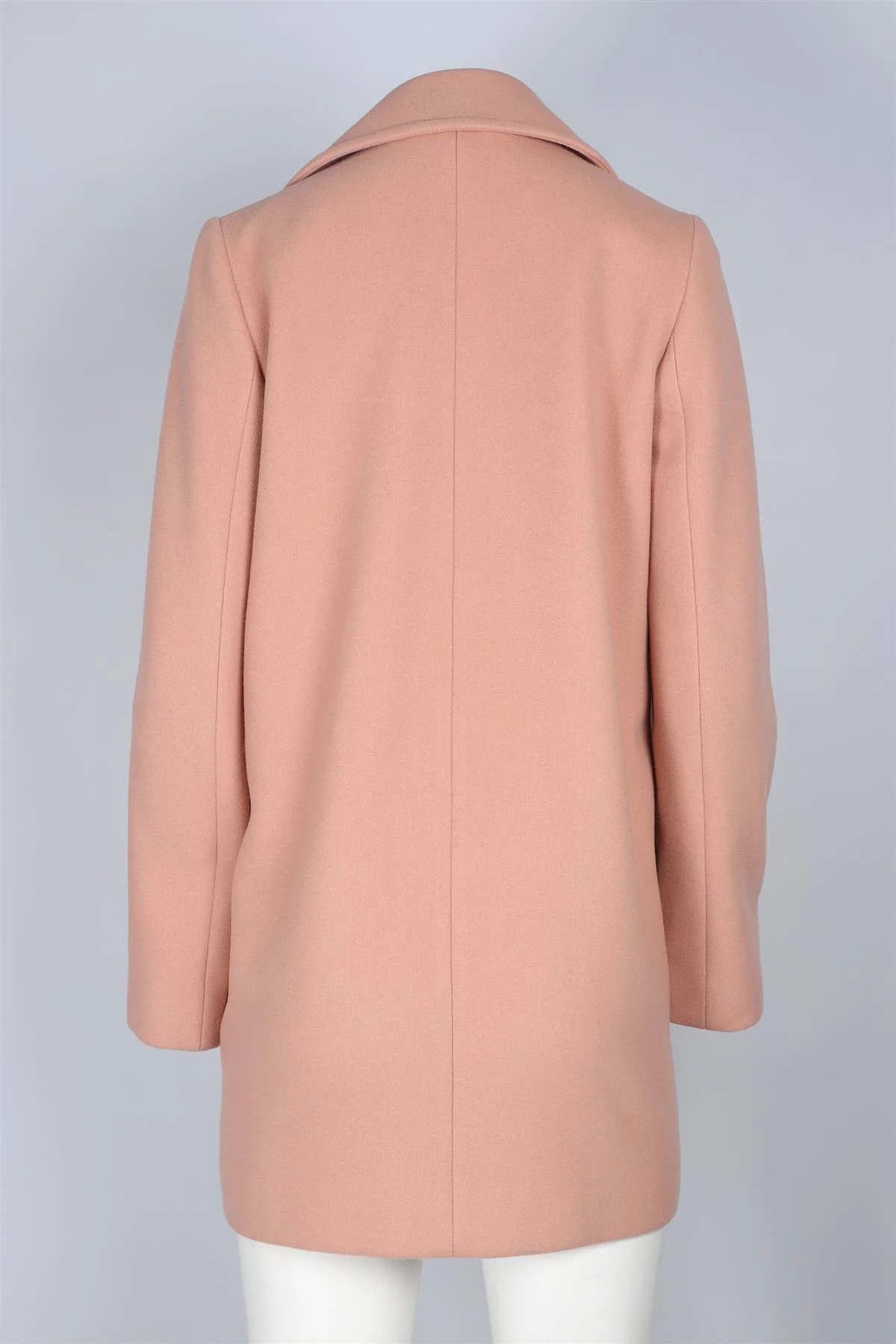 STELLA MCCARTNEY PINK WOOL COAT IT 38 UK 6 - Image 4
