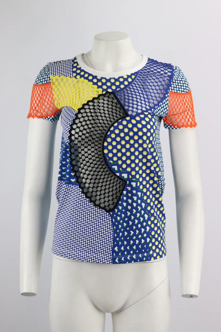 STELLA MCCARTNEY PRINTED COTTON JERSEY T-SHIRT IT 36 UK 4 - Image 2