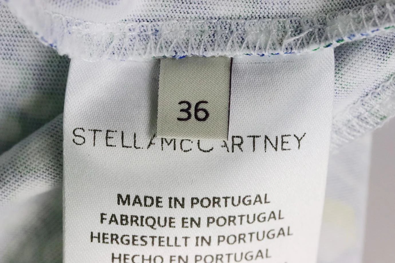 STELLA MCCARTNEY PRINTED COTTON JERSEY T-SHIRT IT 36 UK 4 - Image 5