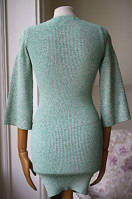 STELLA MCCARTNEY SCULPTURAL RIB DRESS IT 40 UK 8 - Image 10