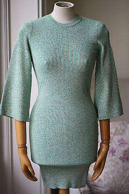 STELLA MCCARTNEY SCULPTURAL RIB DRESS IT 40 UK 8 - Image 6