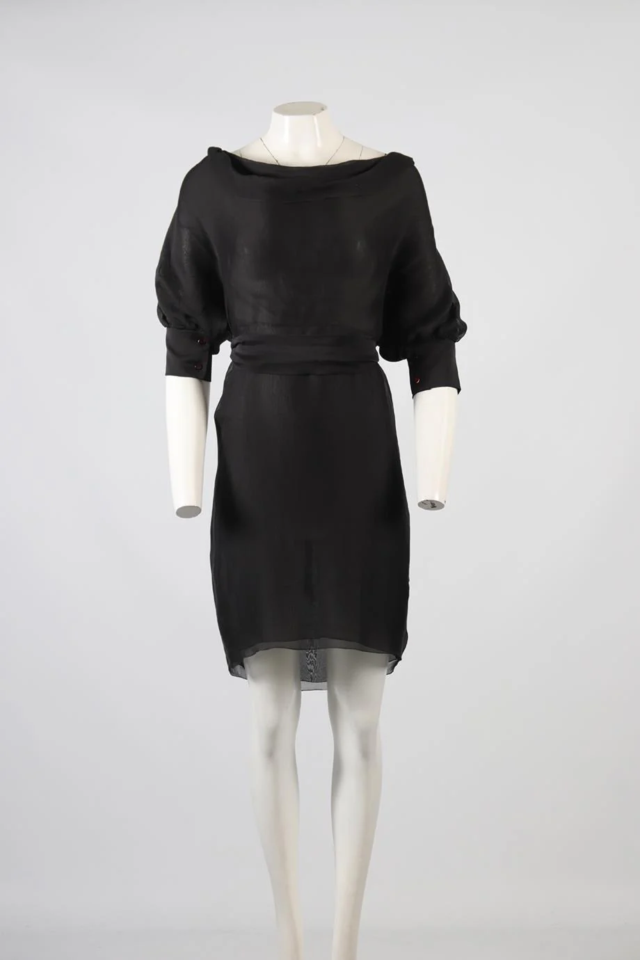 STELLA McCARTNEY SILK MINI DRESS IT 40 UK 8 - Image 2