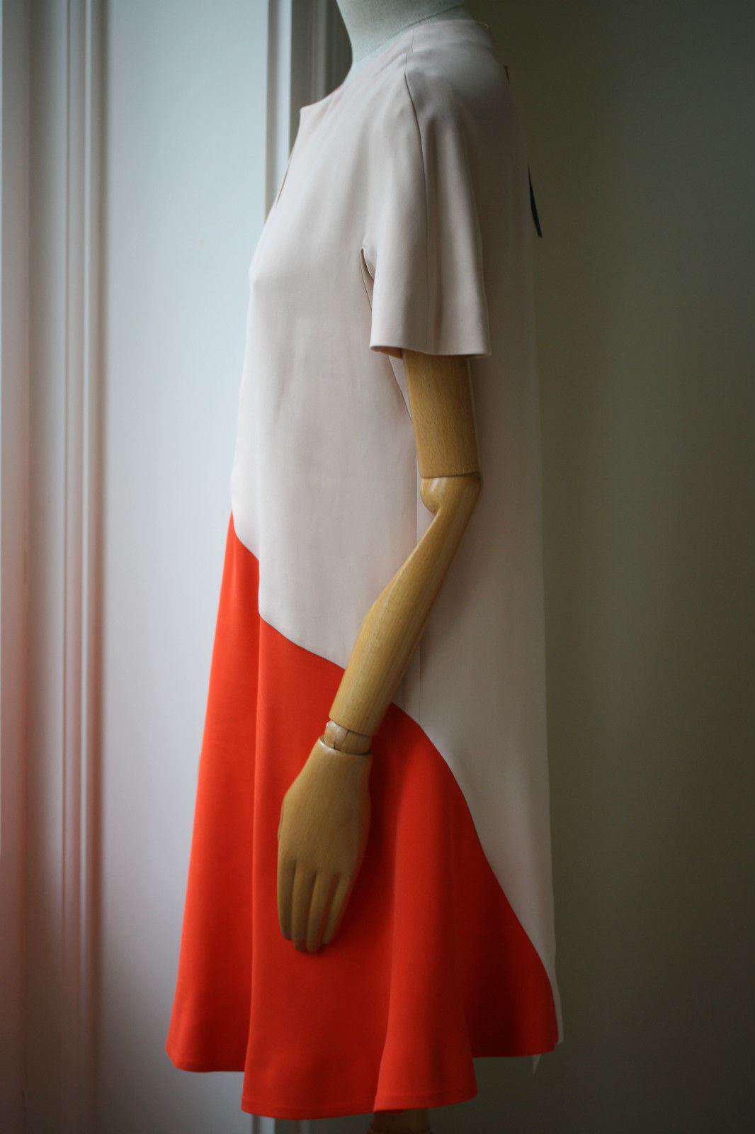 STELLA MCCARTNEY SUSANNE TWO TONE DRESS IT 42 UK 10 - Image 4