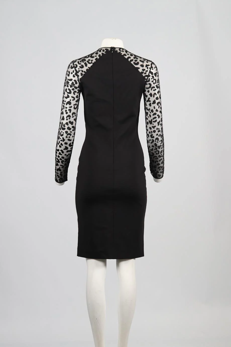 STELLA MCCARTNEY TULLE AND CREPE MINI DRESS IT 42 UK 10 - Image 4