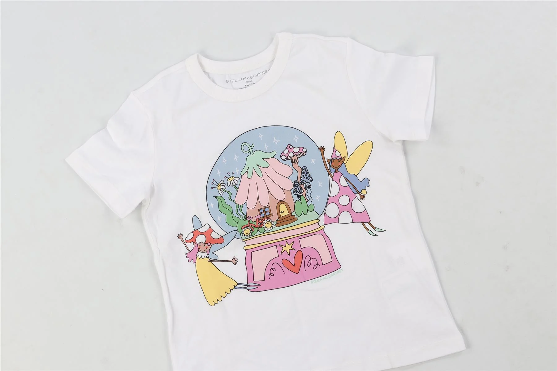 STELLA MCCARTNEY WHITE GIRLS TOP 4-5 YEARS - Image 3