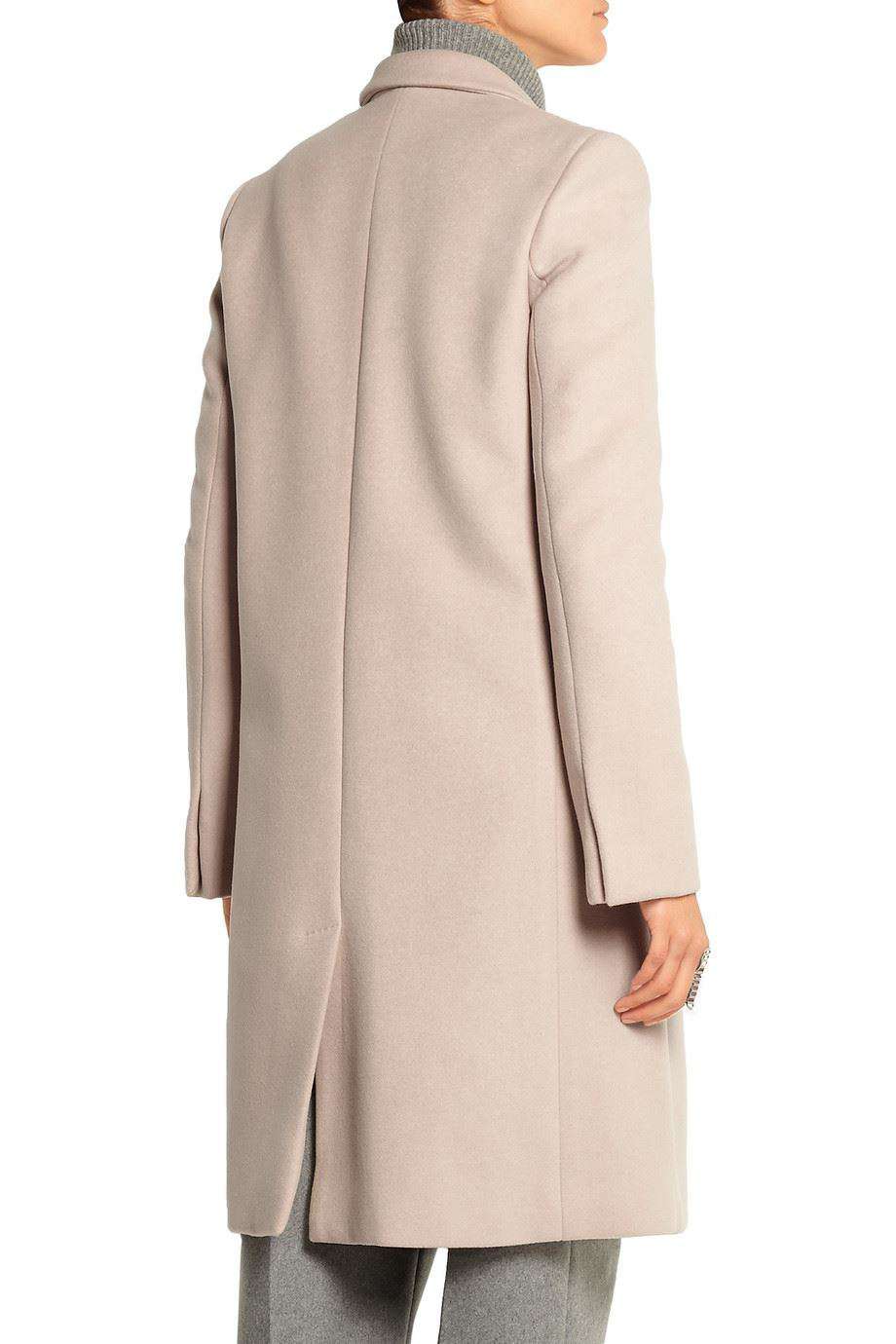 STELLA MCCARTNEY WOOL-BLEND COAT IT 40 UK 8 - Image 2