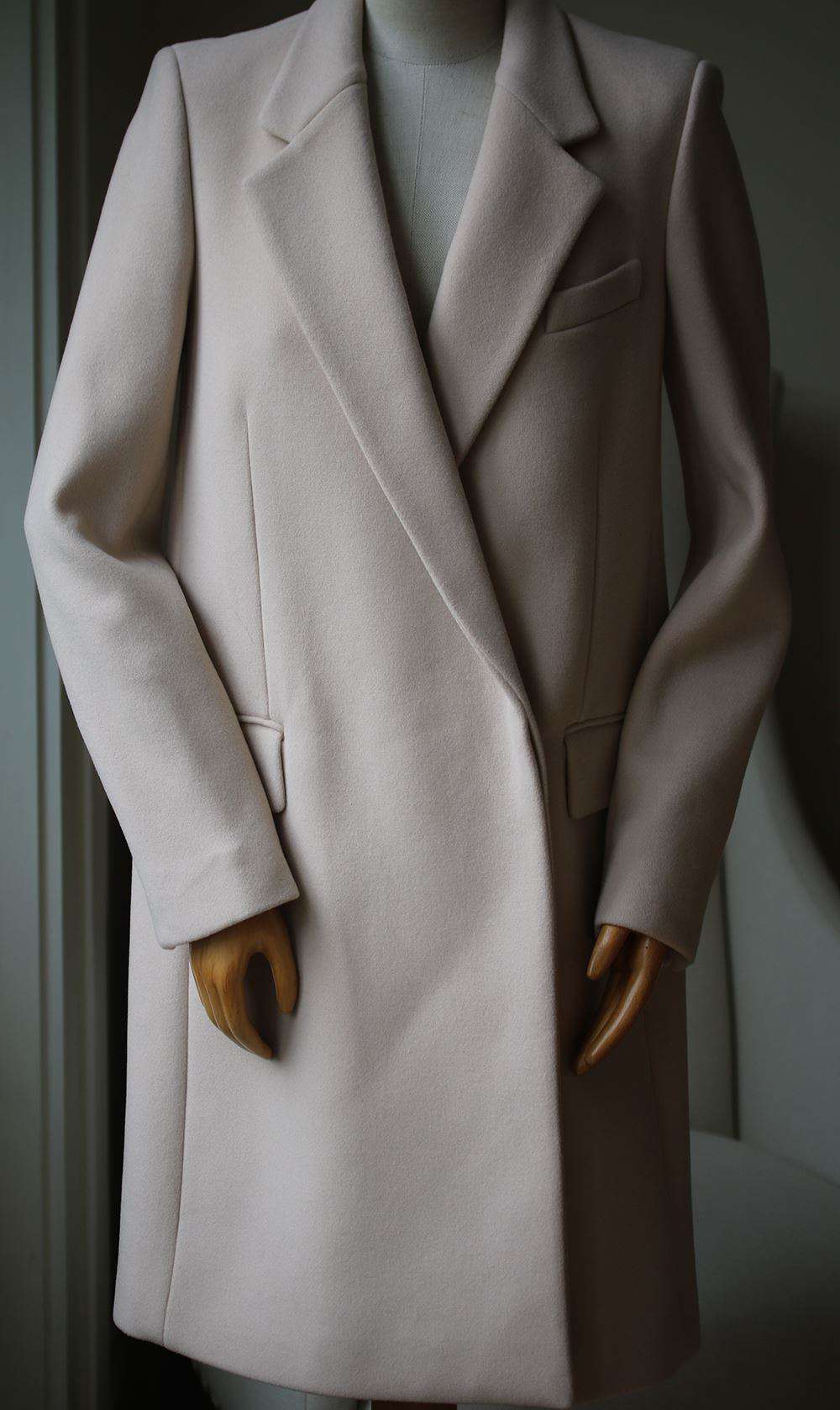 STELLA MCCARTNEY WOOL-BLEND COAT IT 40 UK 8 - Image 3