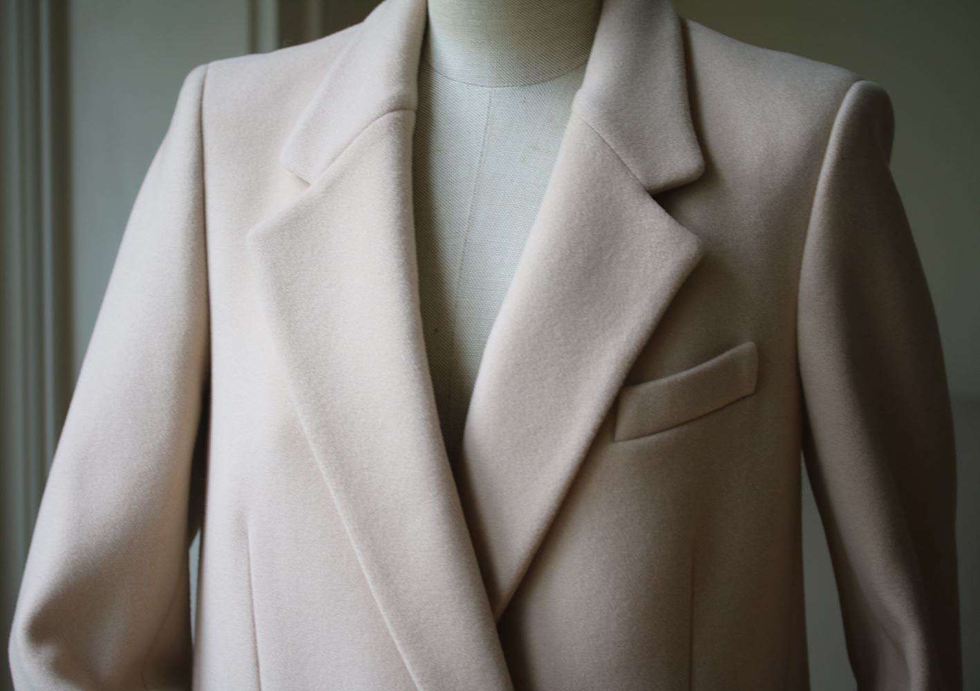 STELLA MCCARTNEY WOOL-BLEND COAT IT 40 UK 8 - Image 4