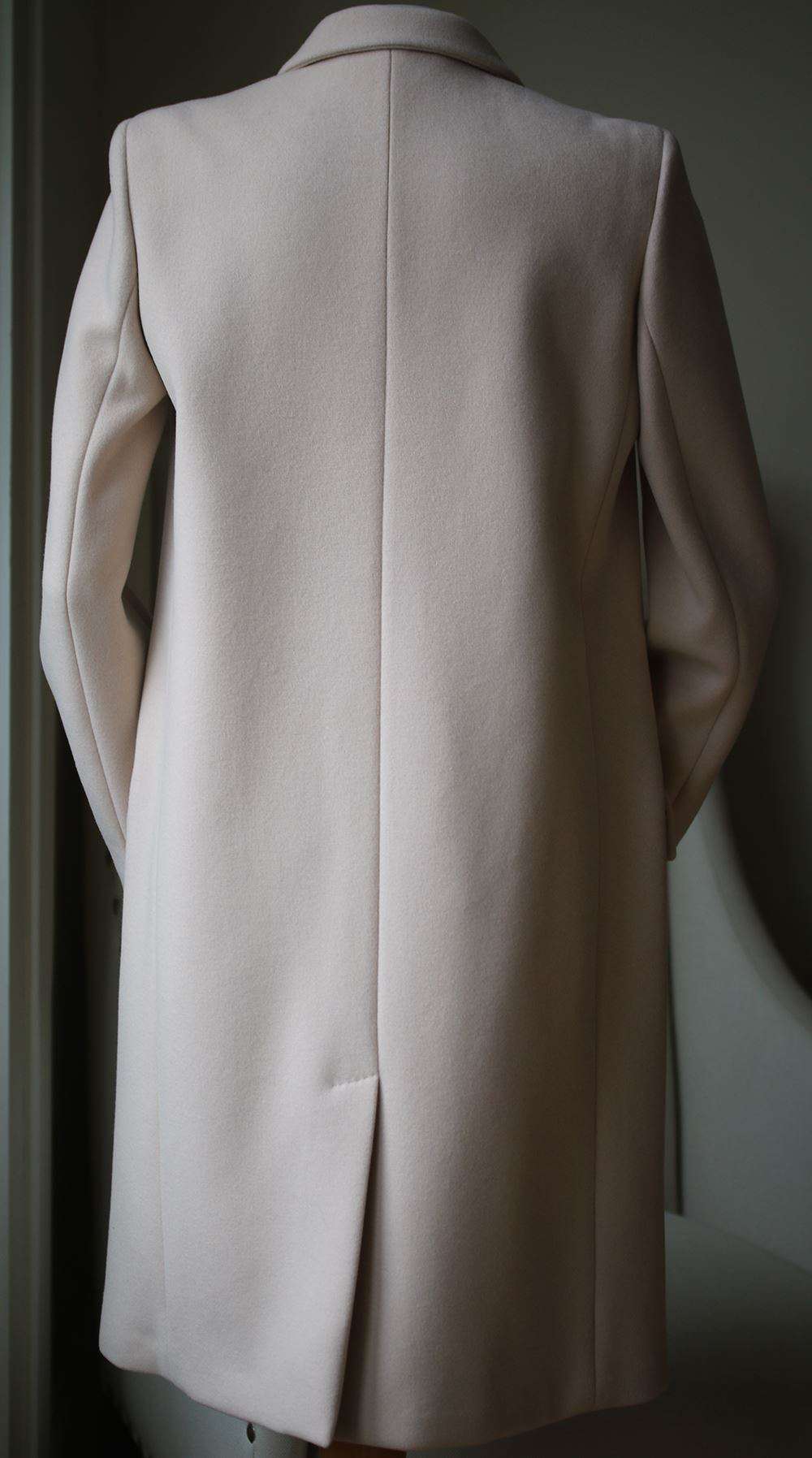 STELLA MCCARTNEY WOOL-BLEND COAT IT 40 UK 8 - Image 6