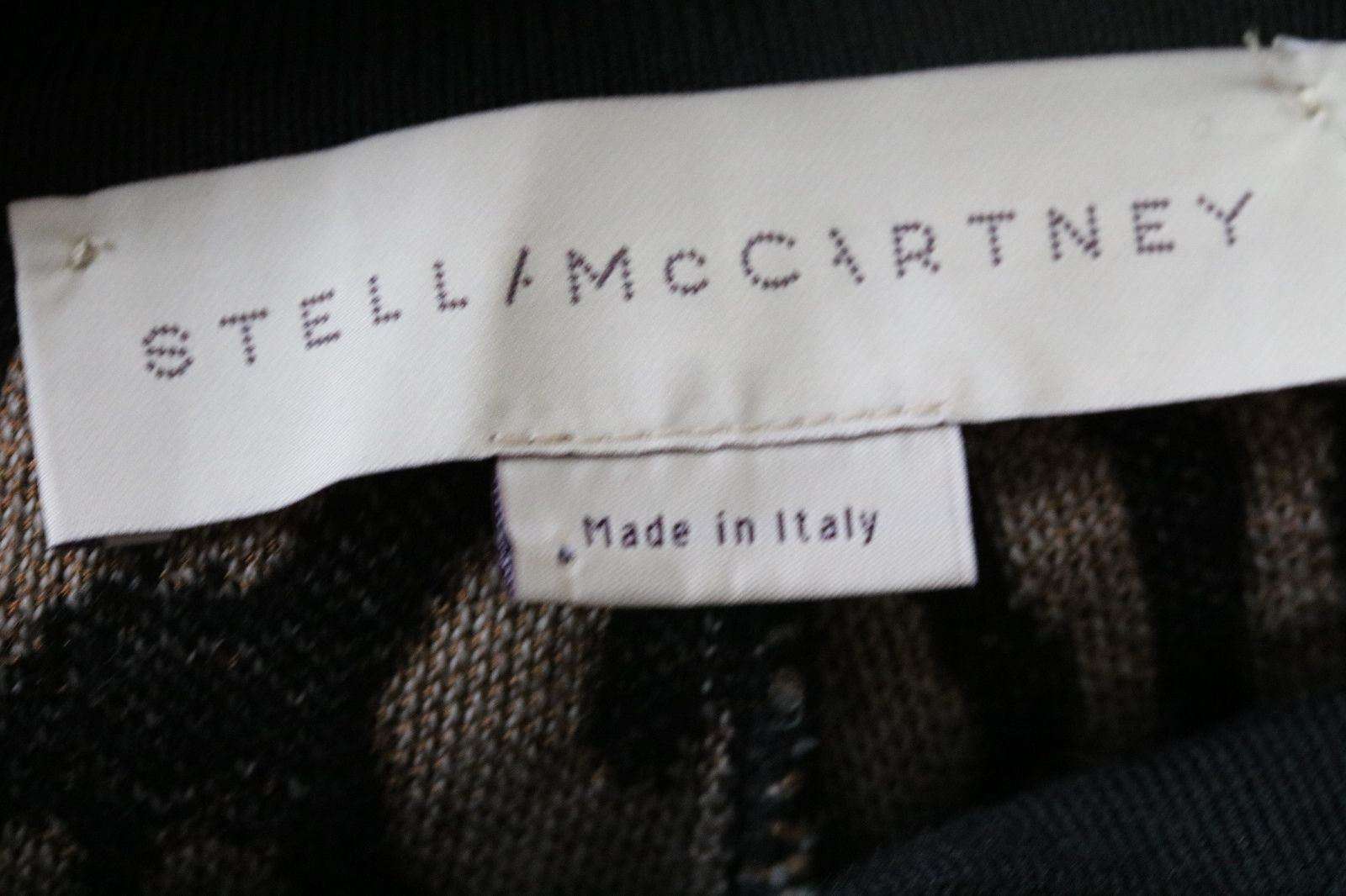 STELLA MCCARTNEY WOOL-BLEND KNITTED CROPPED FLARED TROUSERS IT 36 UK 4 - Image 5