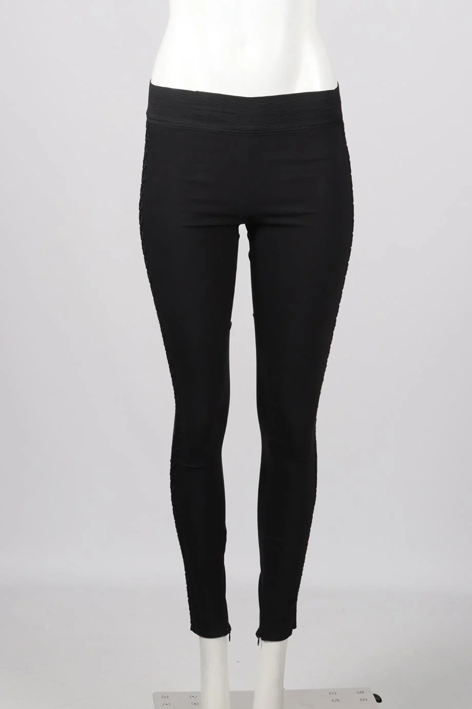 STELLA MCCARTNEY WOOL BLEND SKINNY PANTS IT 36 UK 4 - Image 2