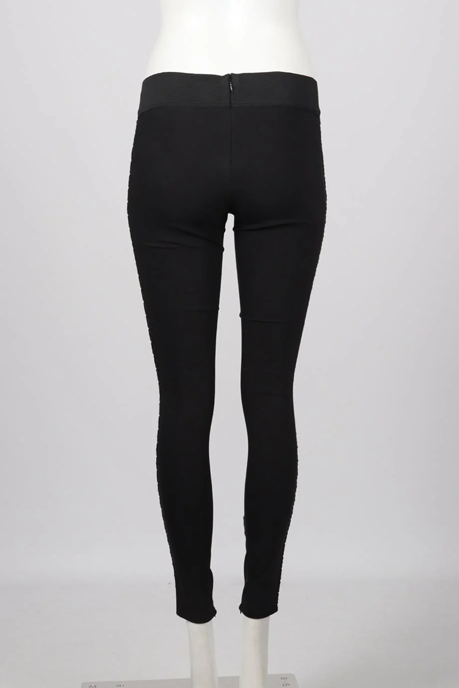 STELLA MCCARTNEY WOOL BLEND SKINNY PANTS IT 36 UK 4 - Image 4
