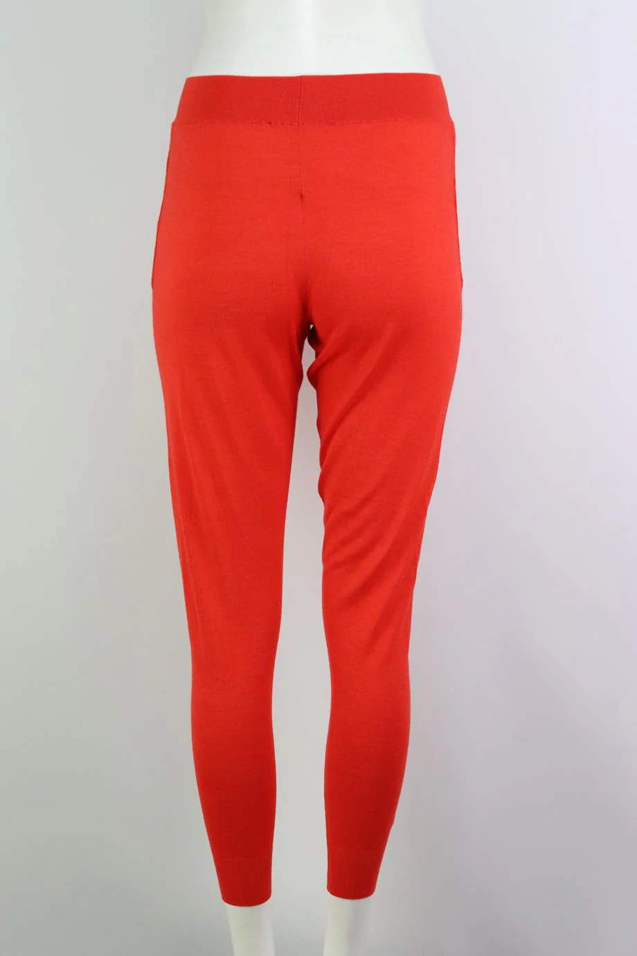 STELLA MCCARTNEY WOOL BLEND TAPERED PANTS IT 36 UK 4 - Image 4