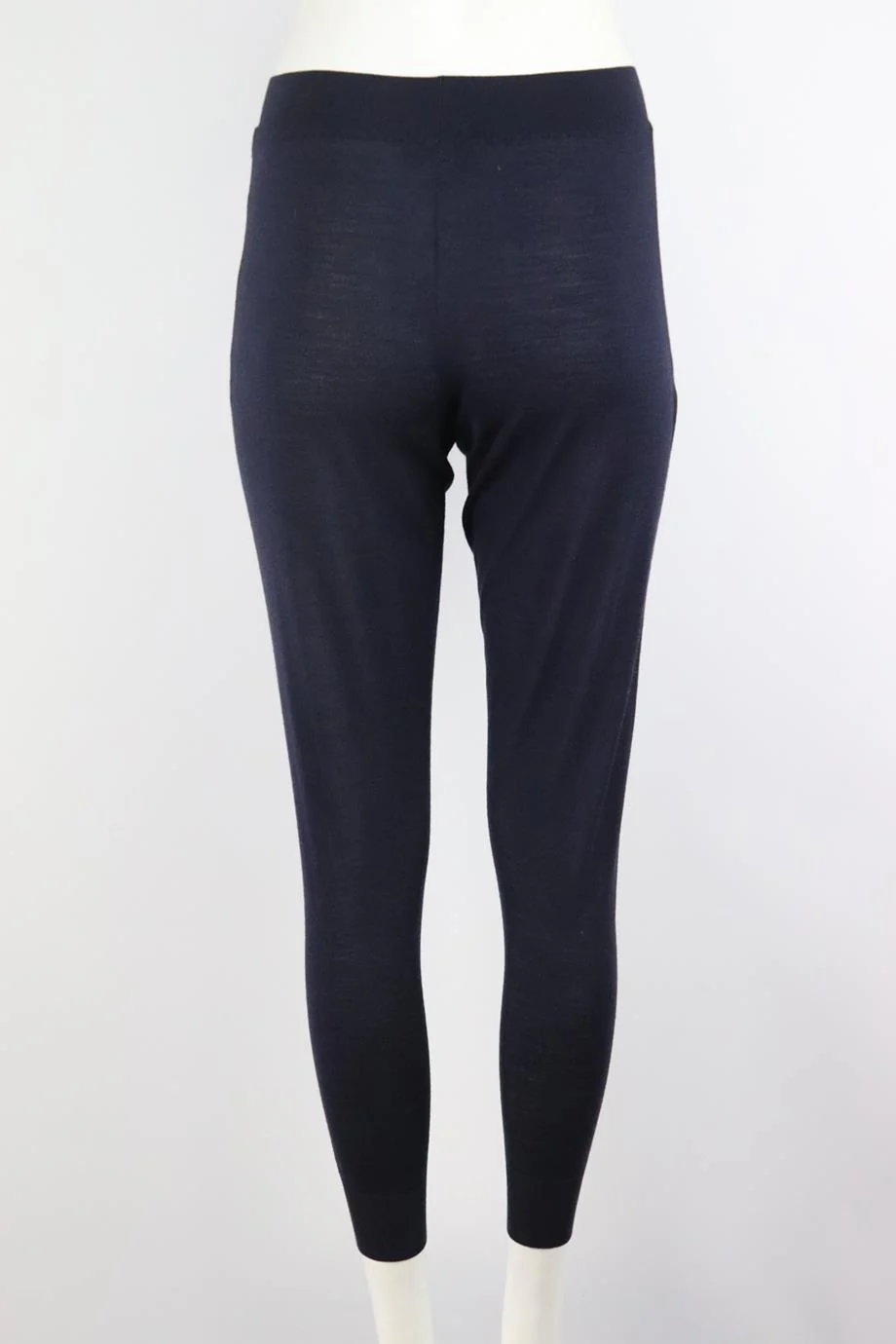 STELLA MCCARTNEY WOOL BLEND TAPERED PANTS IT 36 UK 4 - Image 4