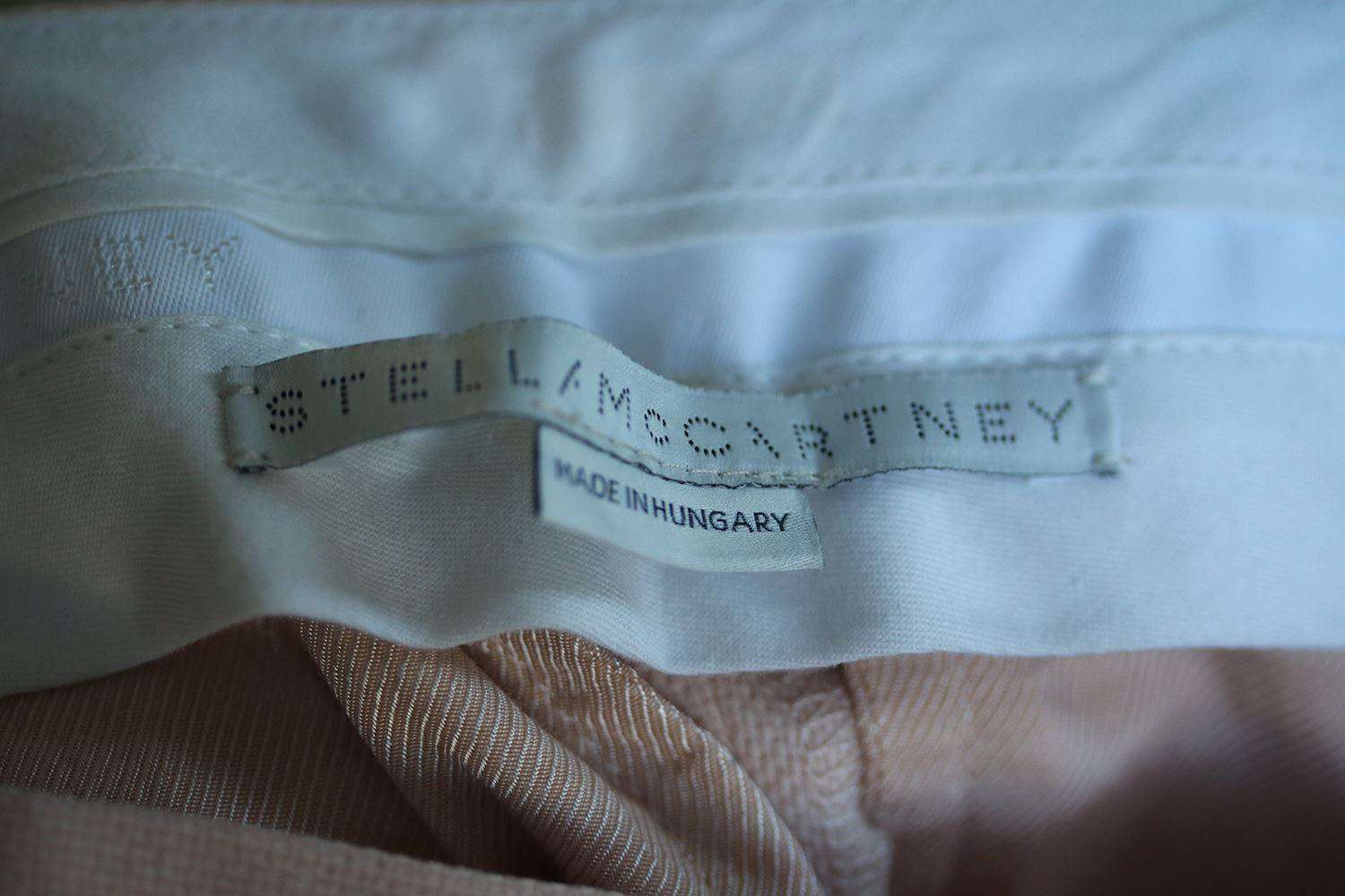 STELLA MCCARTNEY WOOL TROUSERS IT 36 UK 4 - Image 5