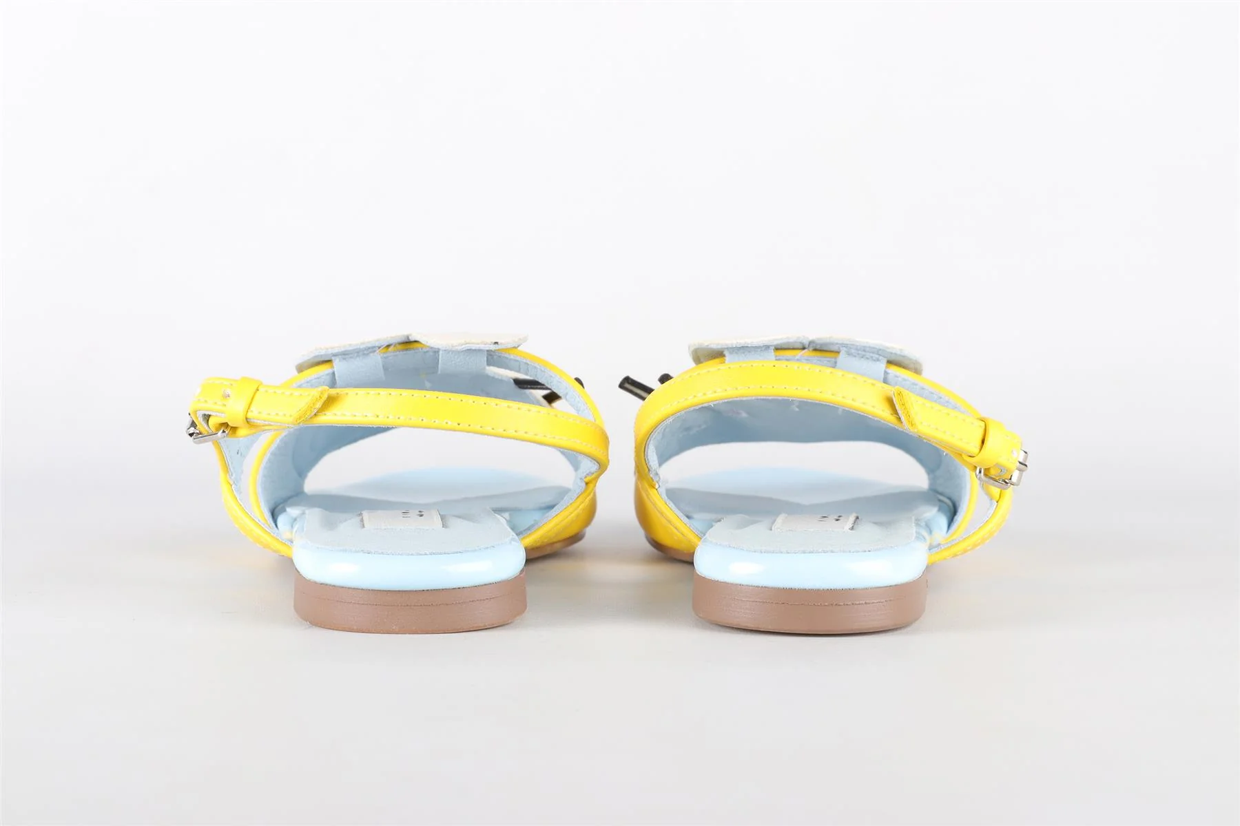 STELLA MCCARTNEY YELLOW KIDS GIRLS SANDALS EU 28 UK 10 US 11 - Image 5