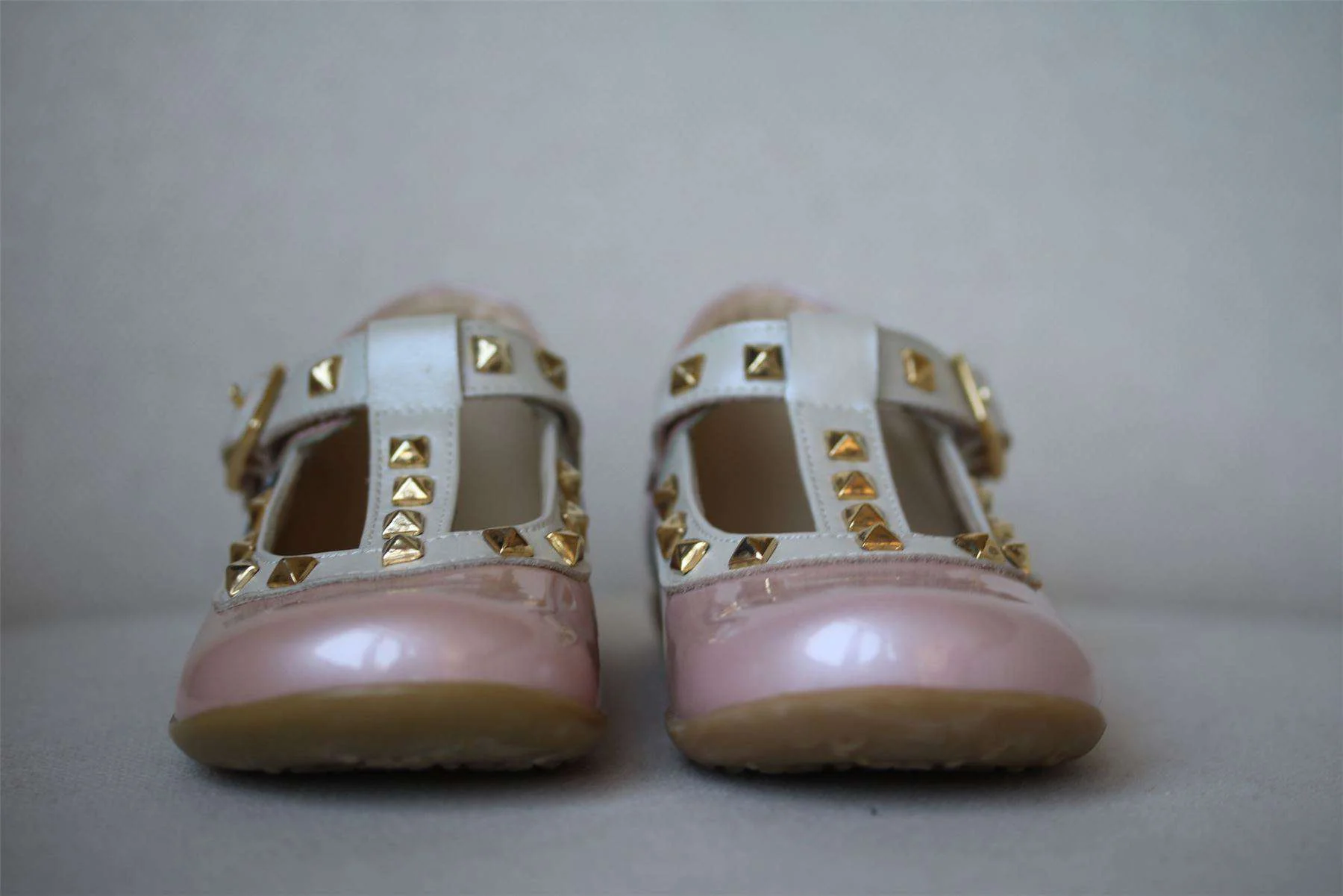 STEP2WO GIRLS PINK LEATHER SHOES EU 25 UK 8 - Image 2