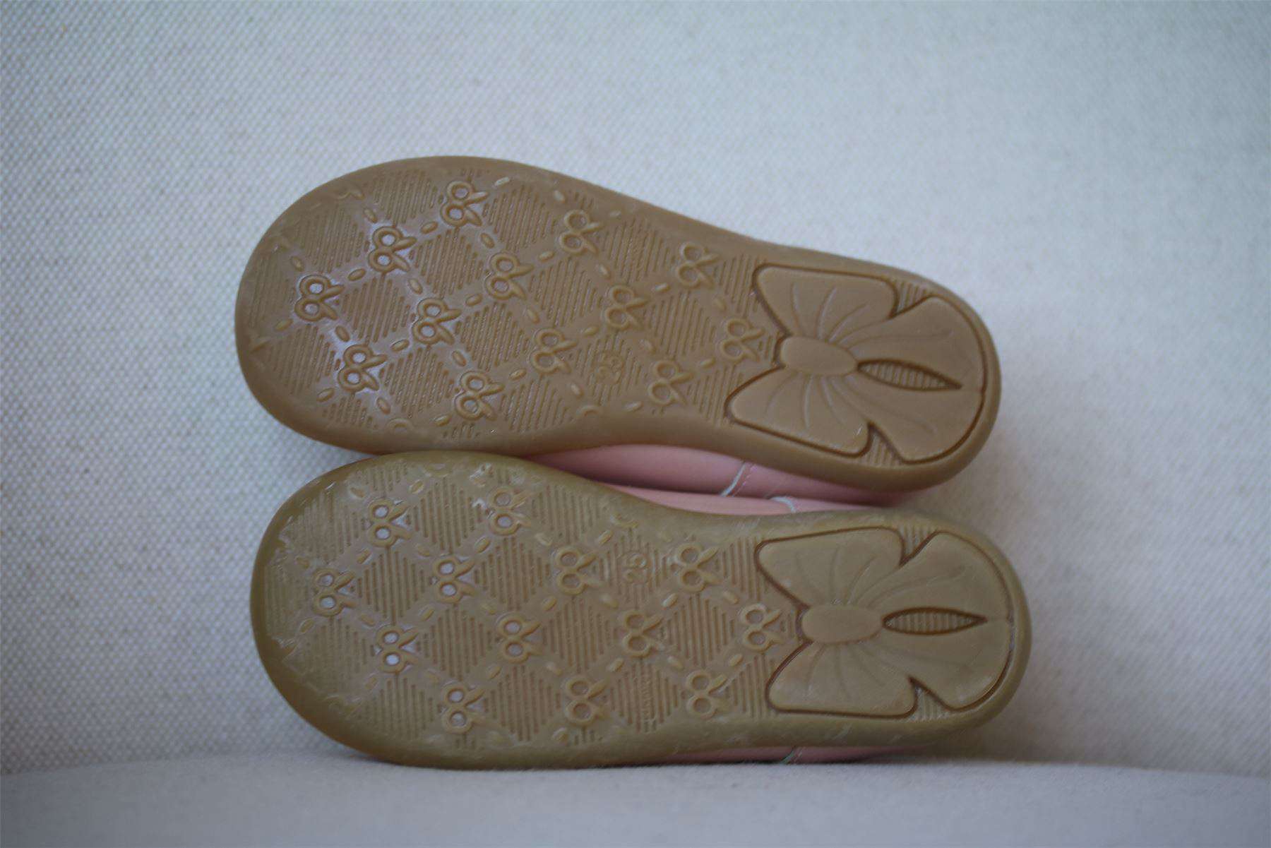 STEP2WO GIRLS PINK LEATHER SHOES EU 25 UK 8 - Image 4