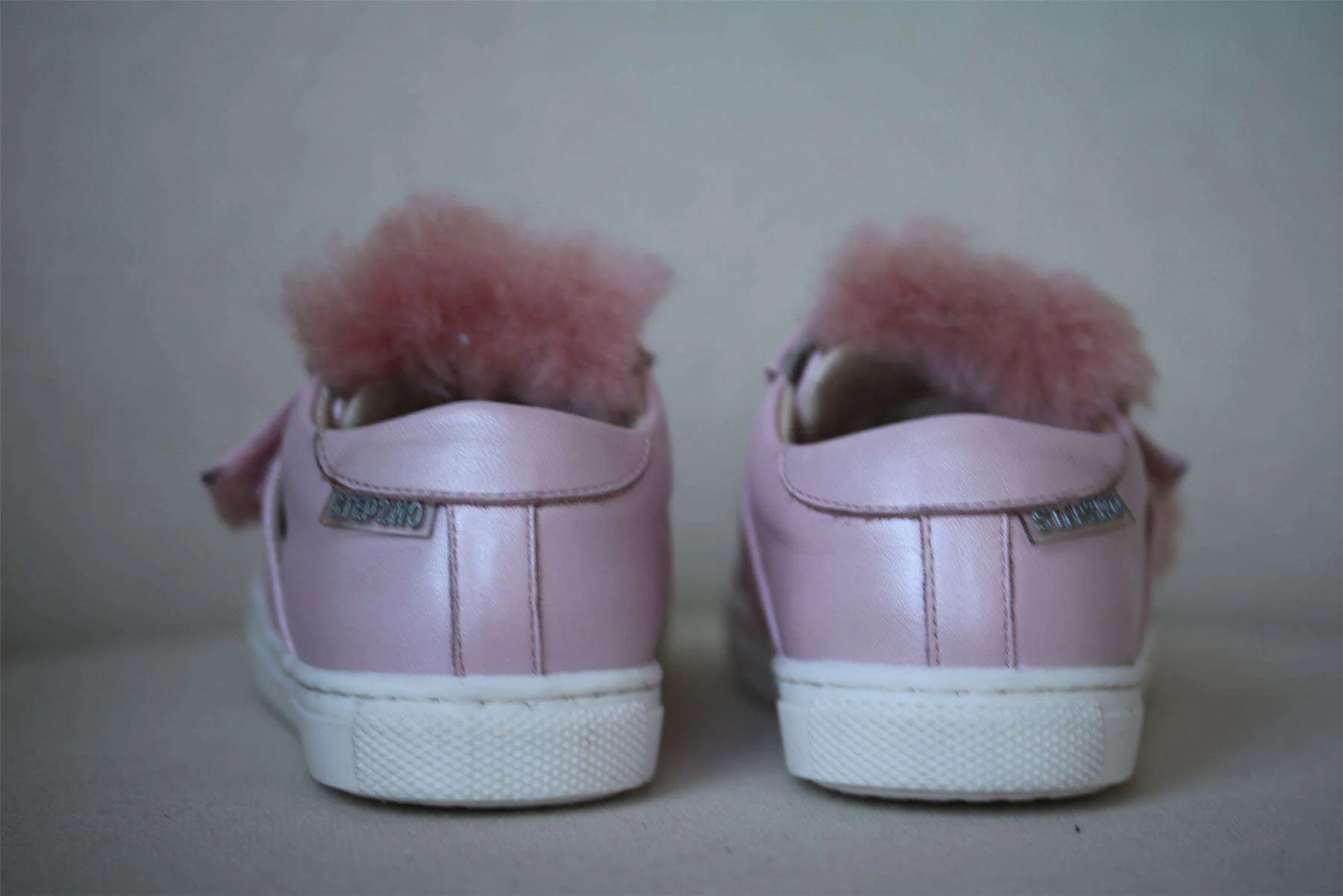 STEP2WO GIRLS PINK MUFF TRAINERS EU 25 UK 8 - Image 3