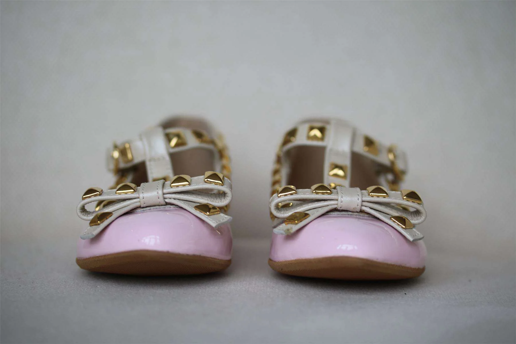 STEP2WO GIRLS PINK PATENT T-BAR SHOES EU 24 UK 7 - Image 3