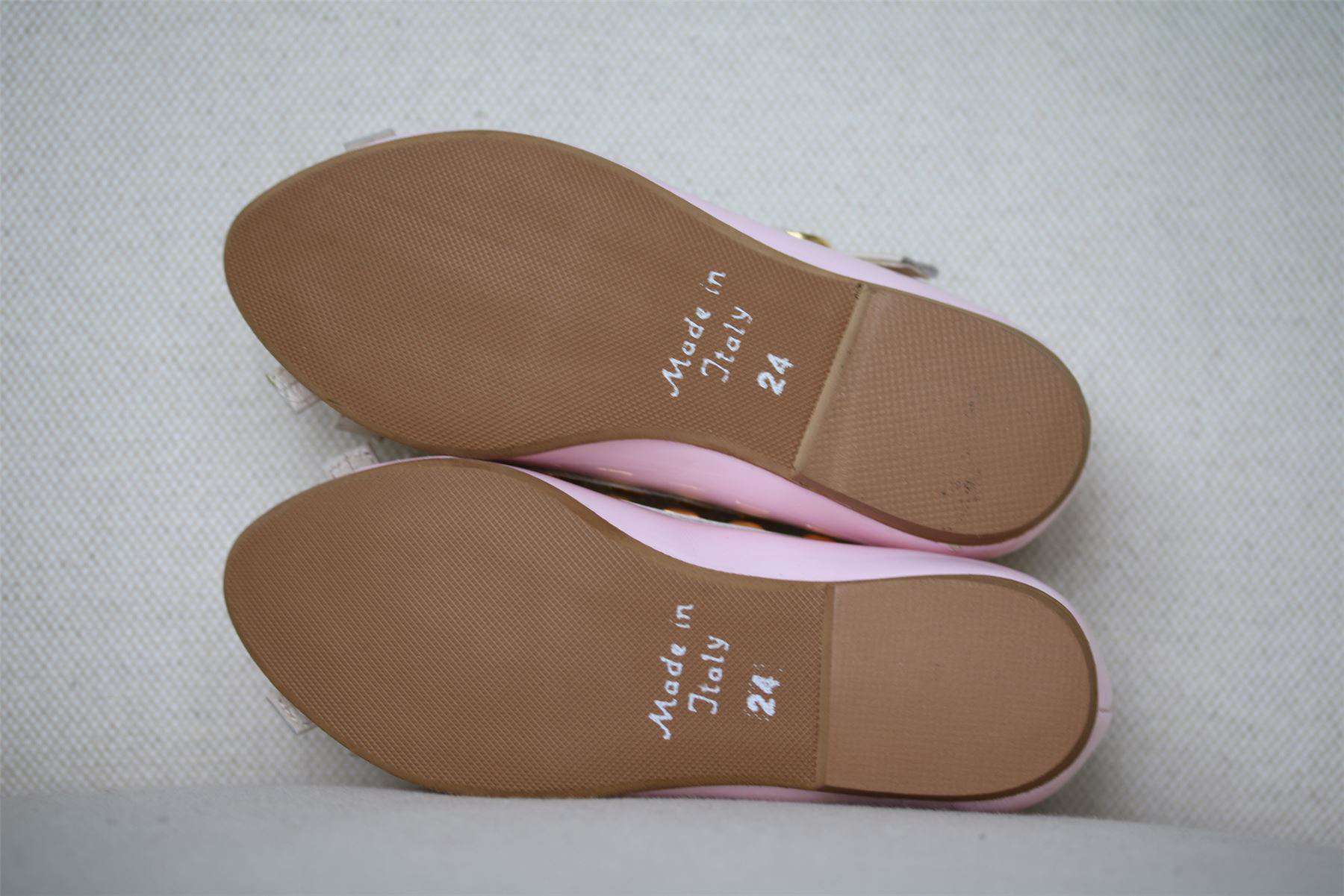 STEP2WO GIRLS PINK PATENT T-BAR SHOES EU 24 UK 7 - Image 5