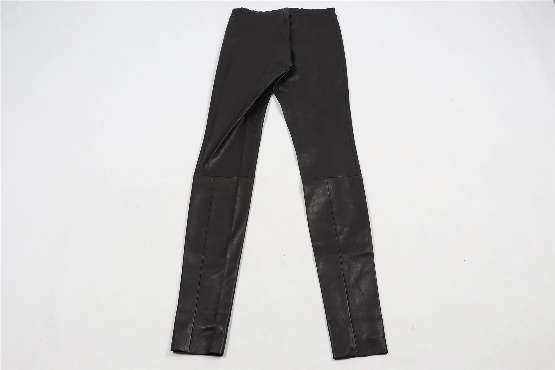 STOULS LEATHER SKINNY PANTS XXS - Image 4
