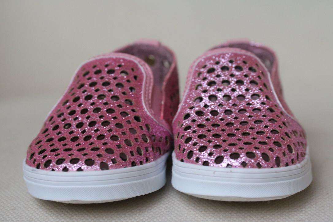 STUART WEITZMAN BABY COUNTRY PINK MINI GLITTER SHOES EU 21 UK 4.5 - Image 8