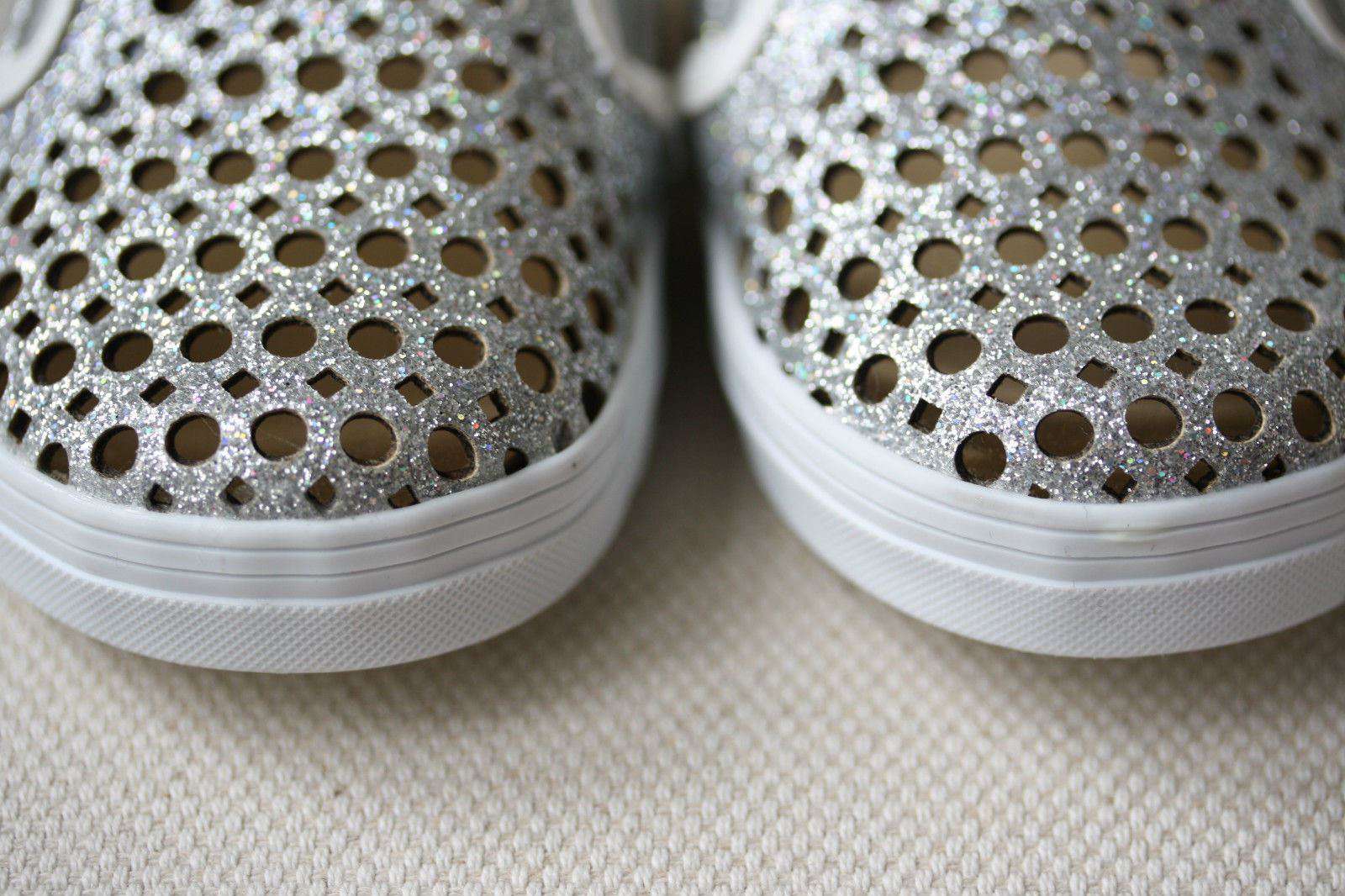 STUART WEITZMAN BABY COUNTRY SILVER SHOES EU 18.5 UK 2.5 - Image 8