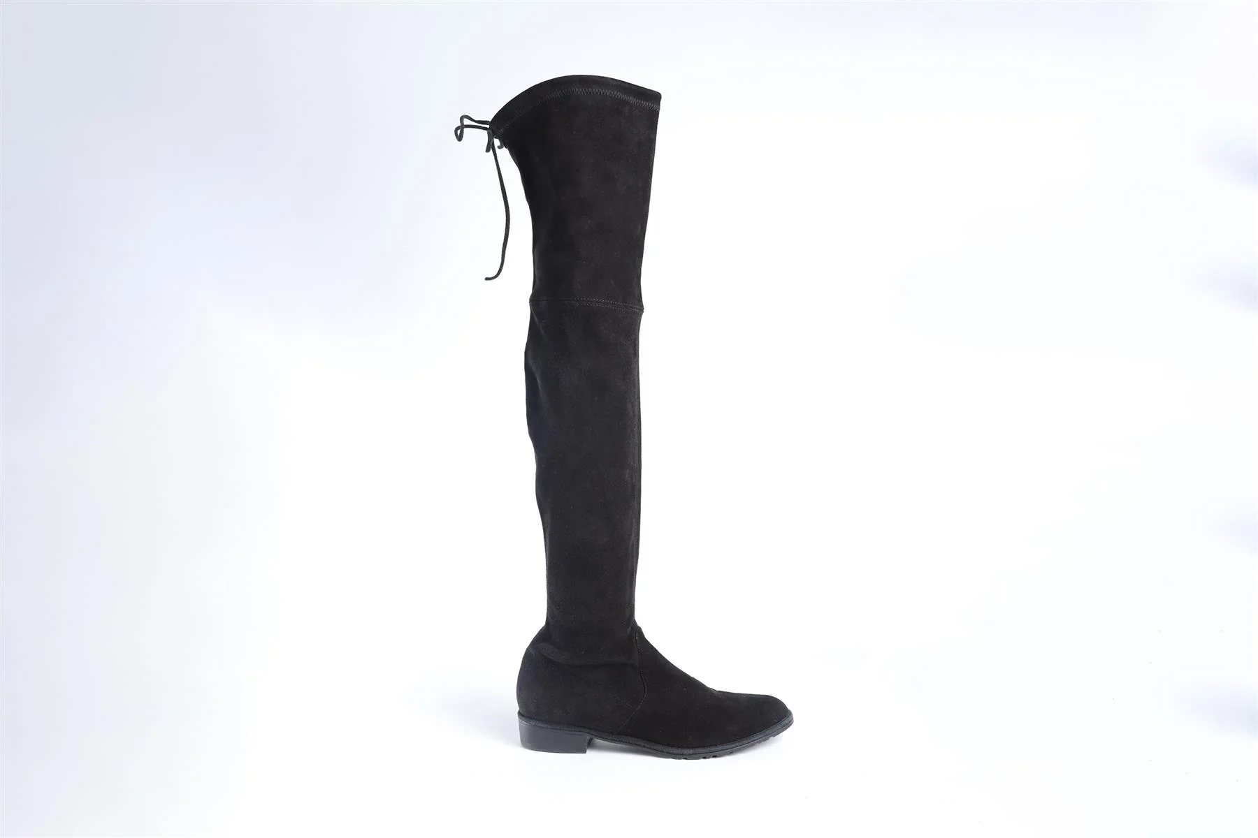 STUART WEITZMAN BLACK SUEDE OVER THE KNEE BOOTS US 7 EU 37 US 4 - Image 2