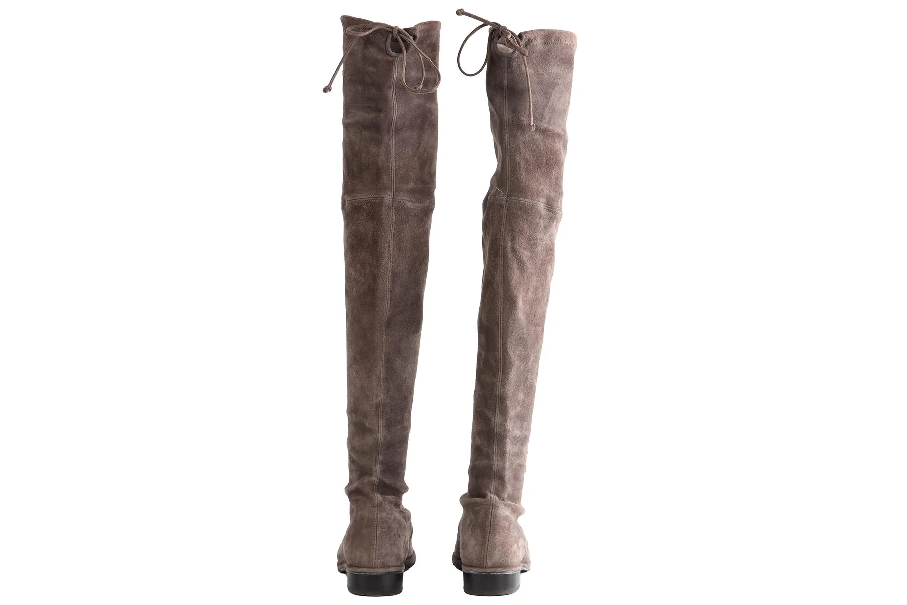 STUART WEITZMAN GREY LOWLAND SUEDE OVER THE KNEE BOOTS US 8.5 UK 5.5 EU 38.5 - Image 5