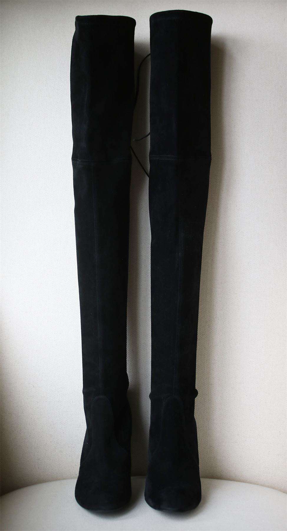 STUART WEITZMAN HIGHLAND SUEDE OVER THE KNEE BOOTS EU 39 UK 6 US 8.5 - Image 3