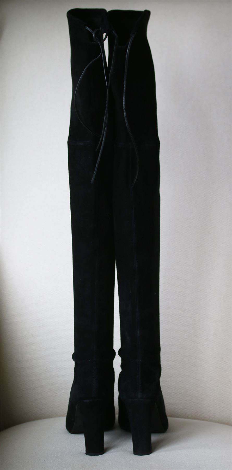 STUART WEITZMAN HIGHLAND SUEDE OVER THE KNEE BOOTS EU 39 UK 6 US 8.5 - Image 4