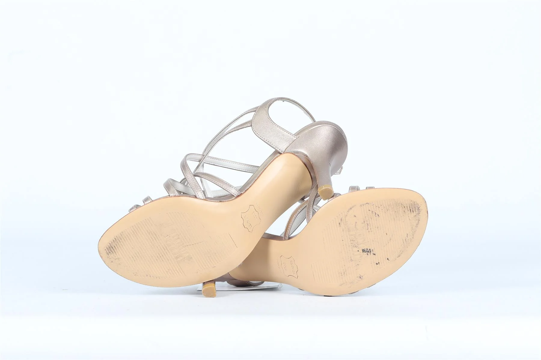 STUART WEITZMAN LEATHER SANDALS EU 37 UK 4 US 7 - Image 5