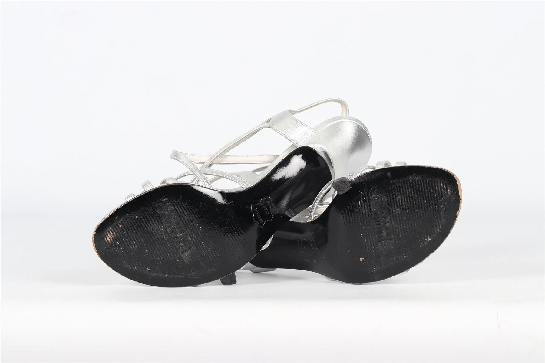 STUART WEITZMAN LEATHER SANDALS EU 37 UK 4 US 7 - Image 5