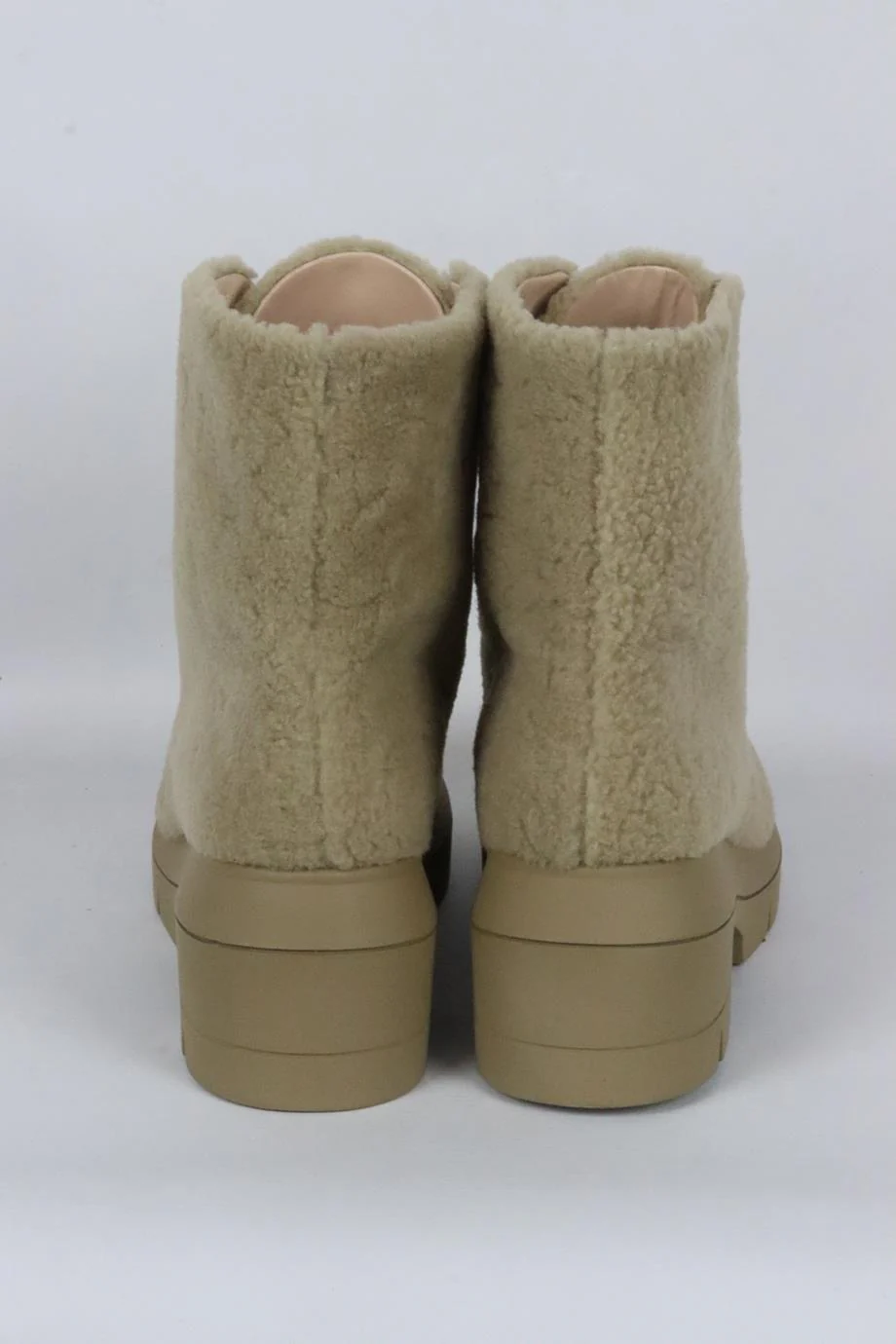 STUART WEITZMAN SHEARLING ANKLE BOOTS EU 40 UK 7 US 10 - Image 4