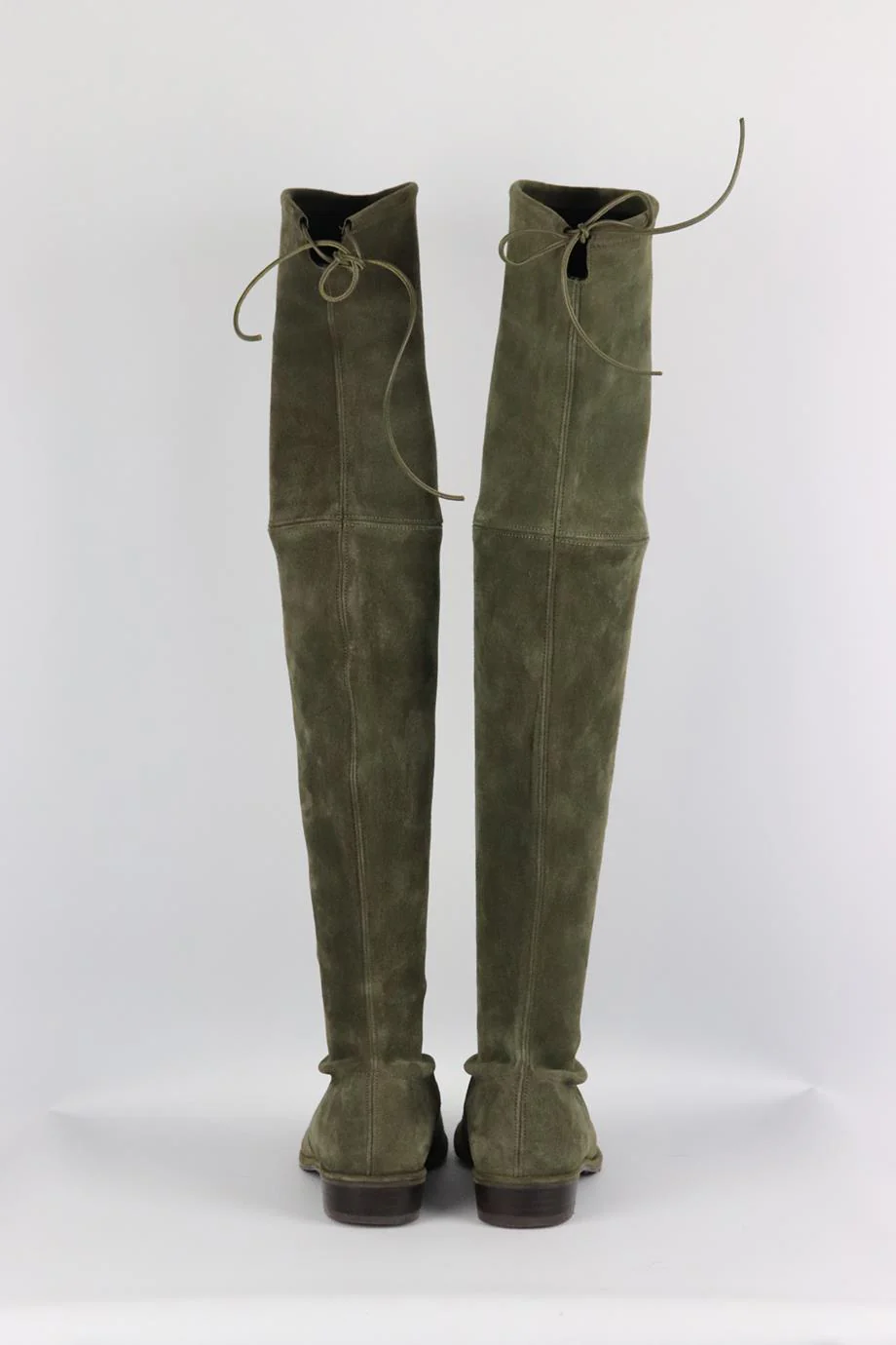 STUART WEITZMAN STRETCH SUEDE OVER THE KNEE BOOTS EU 37 UK 4 US 7 - Image 4