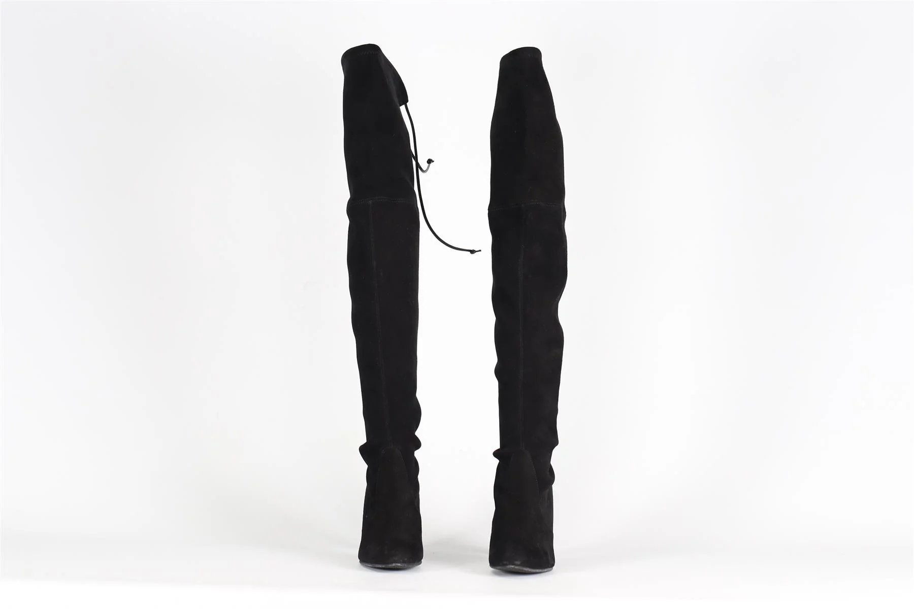 STUART WEITZMAN SUEDE OVER THE KNEE BOOTS - Image 4