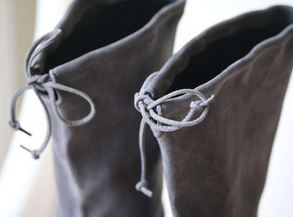 STUART WEITZMAN TIELAND SUEDE OVER-THE-KNEE BOOTS EU 37.5 UK 4.5 US 7 - Image 7