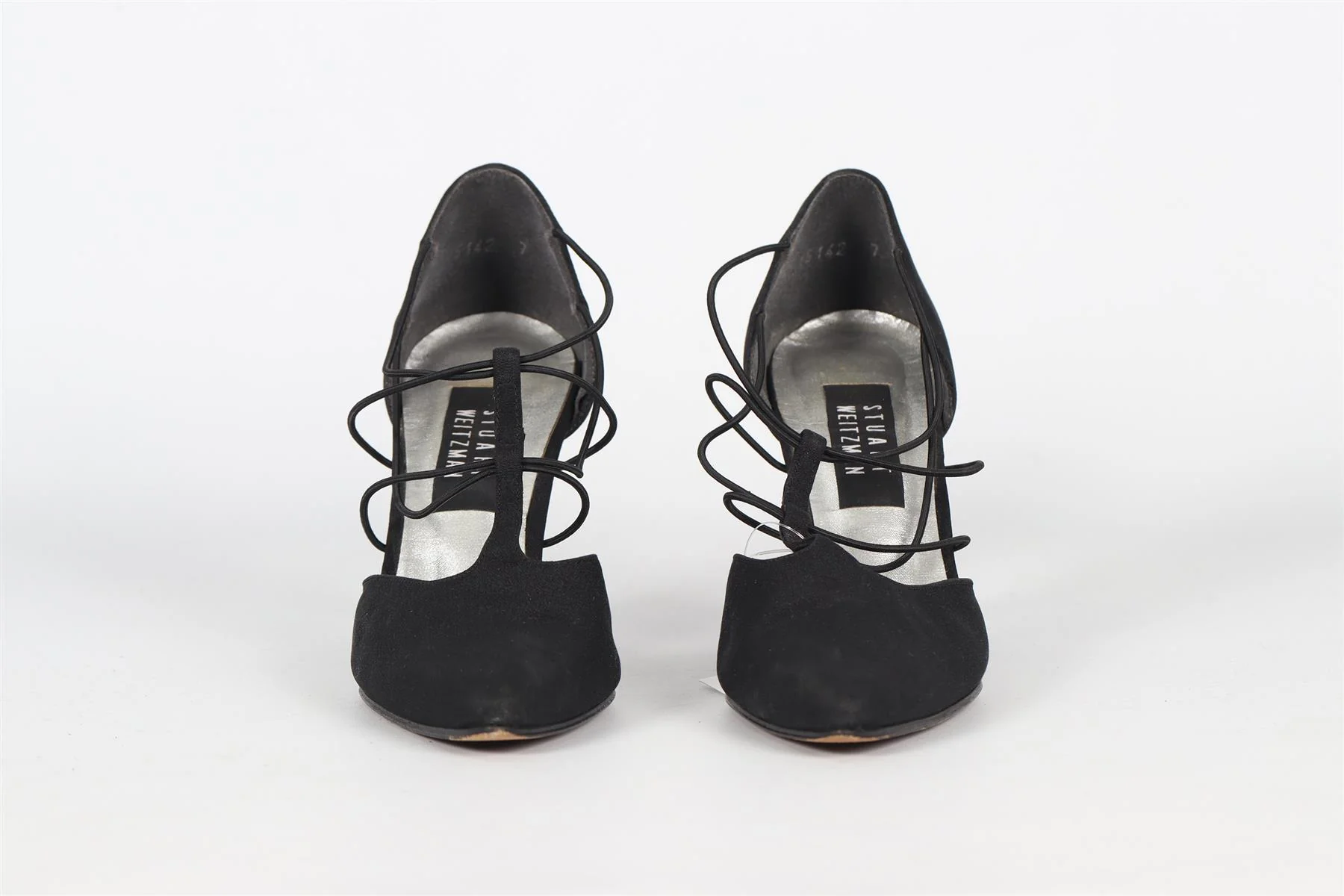 STUART WEITZMAN VINTAGE GROSGRAIN PUMPS EU 37 UK 4 US 7 - Image 3