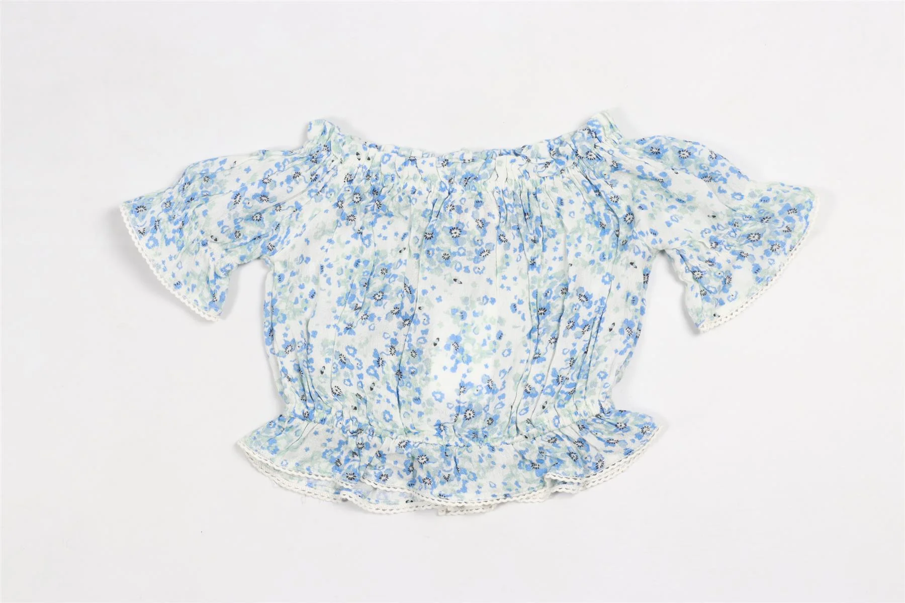 SUNDAY ST TROPEZ BLUE KIDS GIRLS TOP 4-6 YEARS - Image 4