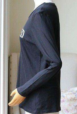 SUNDRY BLACK OBSESSED LONG SLEEVE TOP UK 10 - Image 4