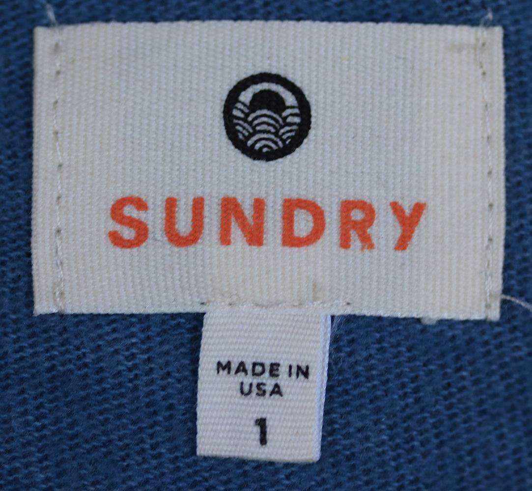 SUNDRY DESTINATIONS PRINT COTTON SWEATER 1 UK 8 - Image 4