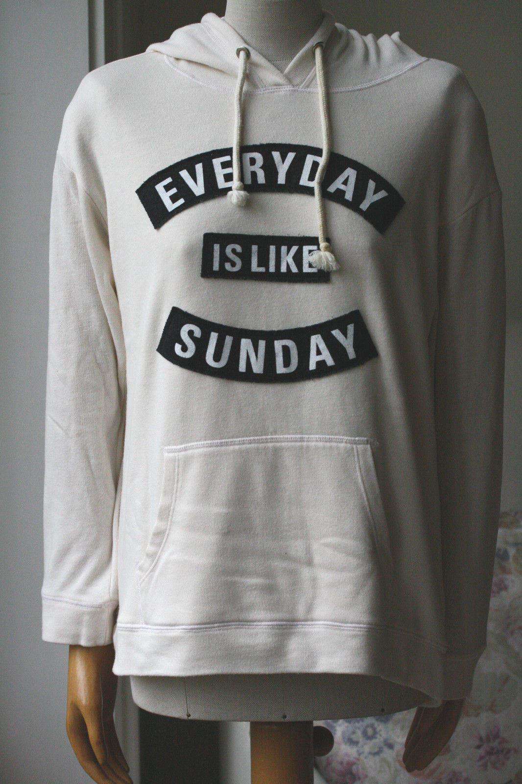 SUNDRY EVERYDAY IS LIKE SUNDAY HOODIE SIZE 1 SMALL - Image 6