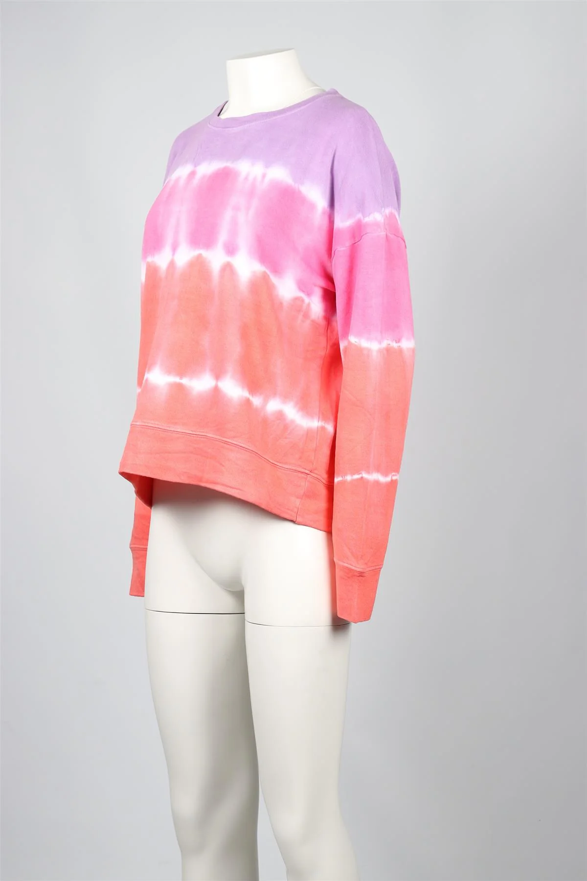 SUNDRY MULTICOLOURED COTTON BLEND SWEATSHIRT UK 8 - Image 3