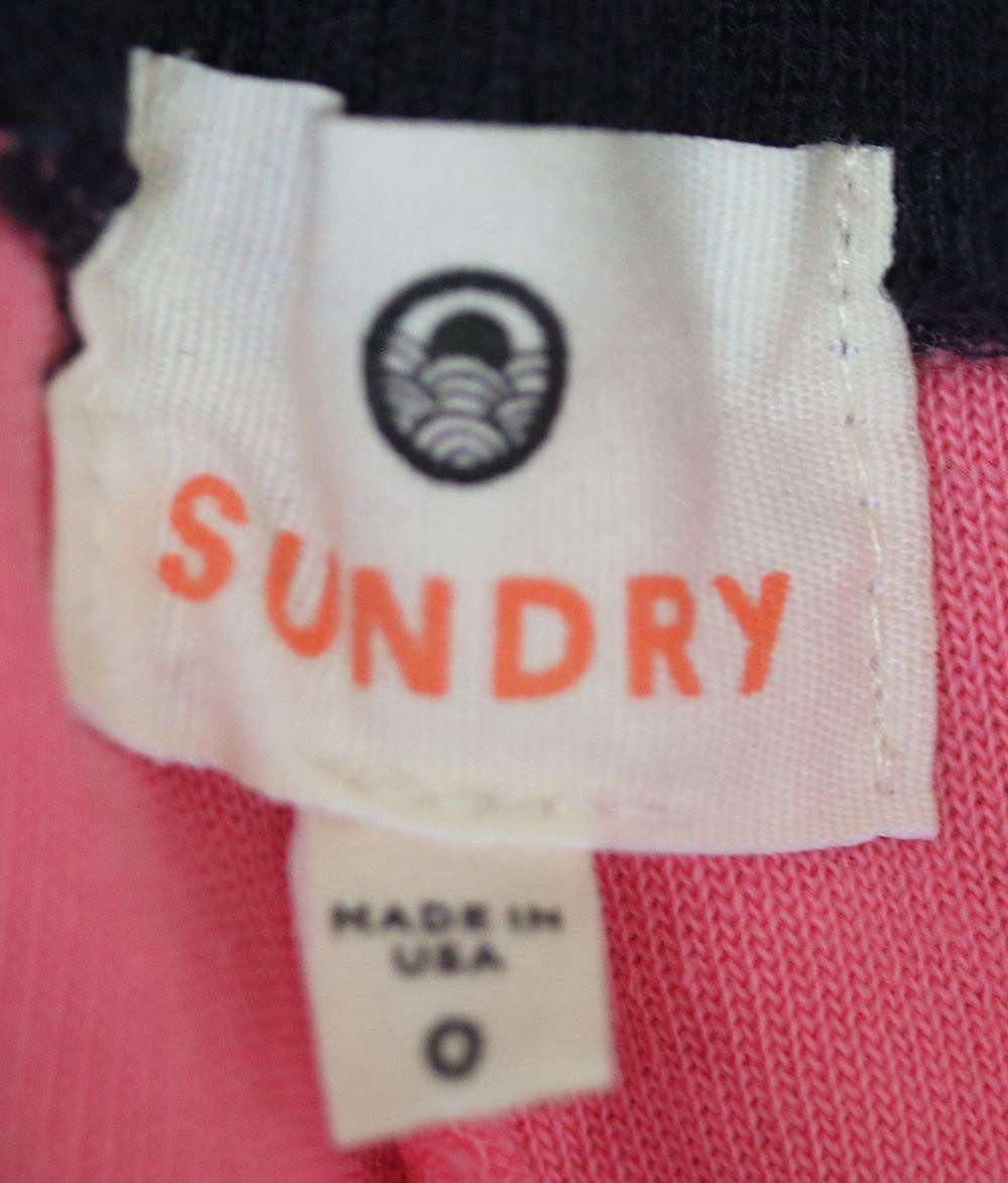 SUNDRY TERRY-CLOTH PINK SWEATPANTS XSMALL - Image 3