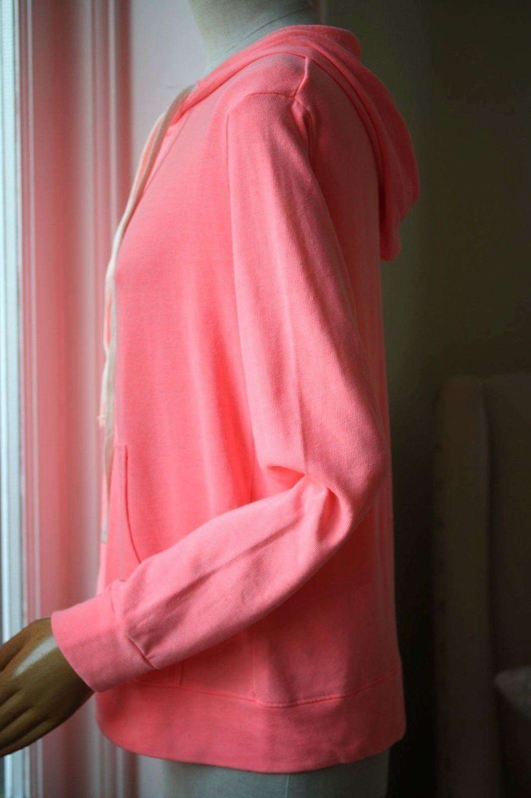 SUNDRY ZIP FRONT POCKET HOODIE US 2 UK 6 - Image 3