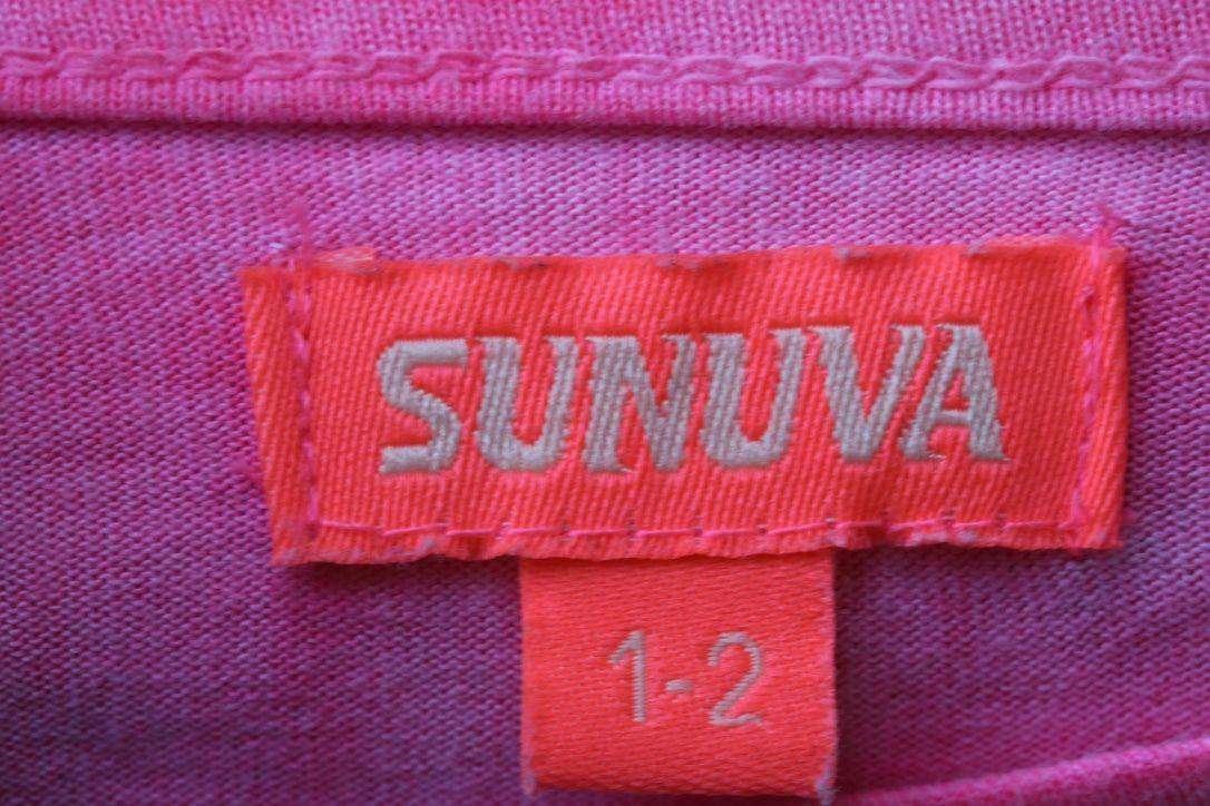 SUNUVA BABY NEON PINK TIE DYE DRESS 1-2 YEARS - Image 6