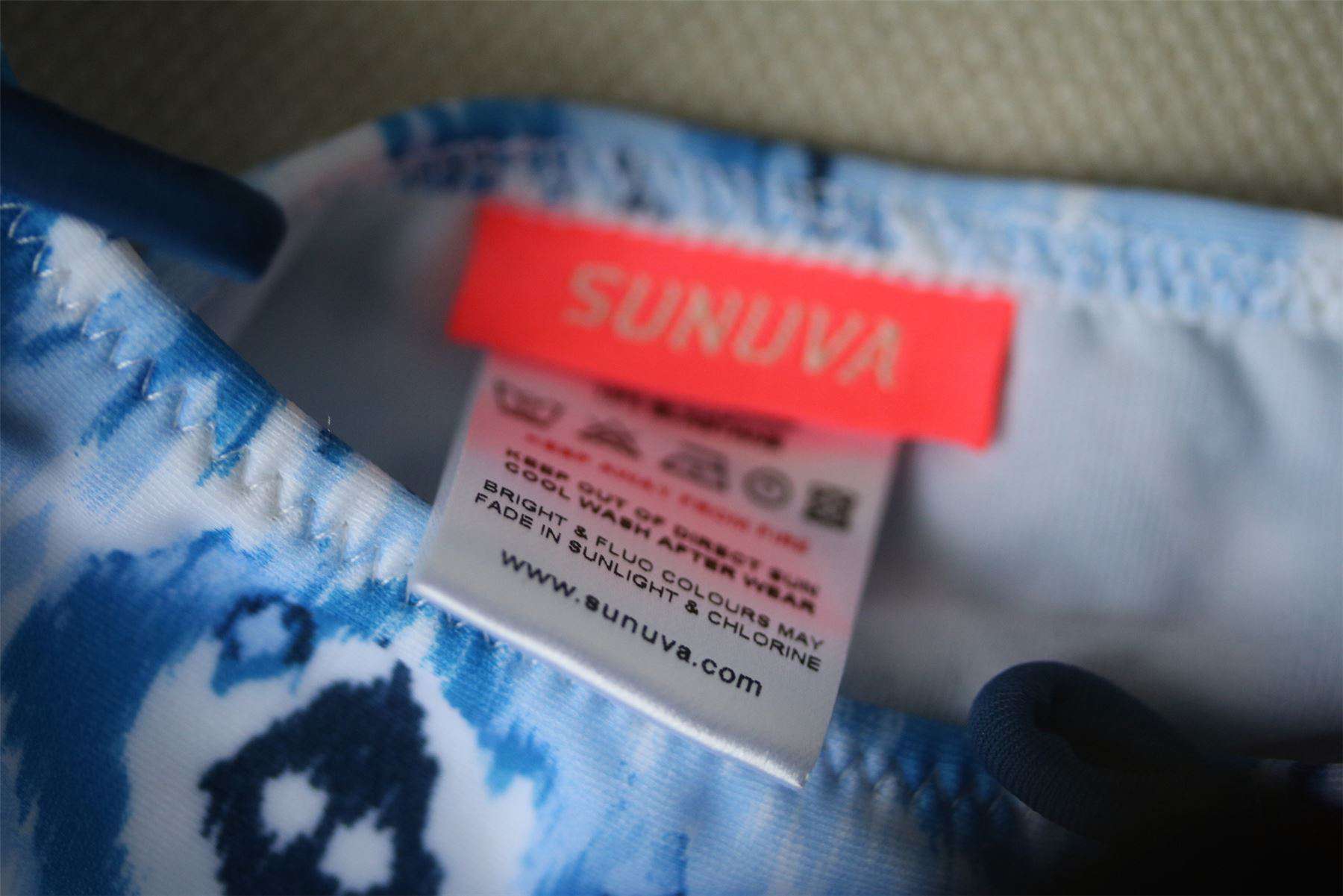 SUNUVA GIRLS BLUE IKAT BIKINI 3-4 YEARS - Image 5