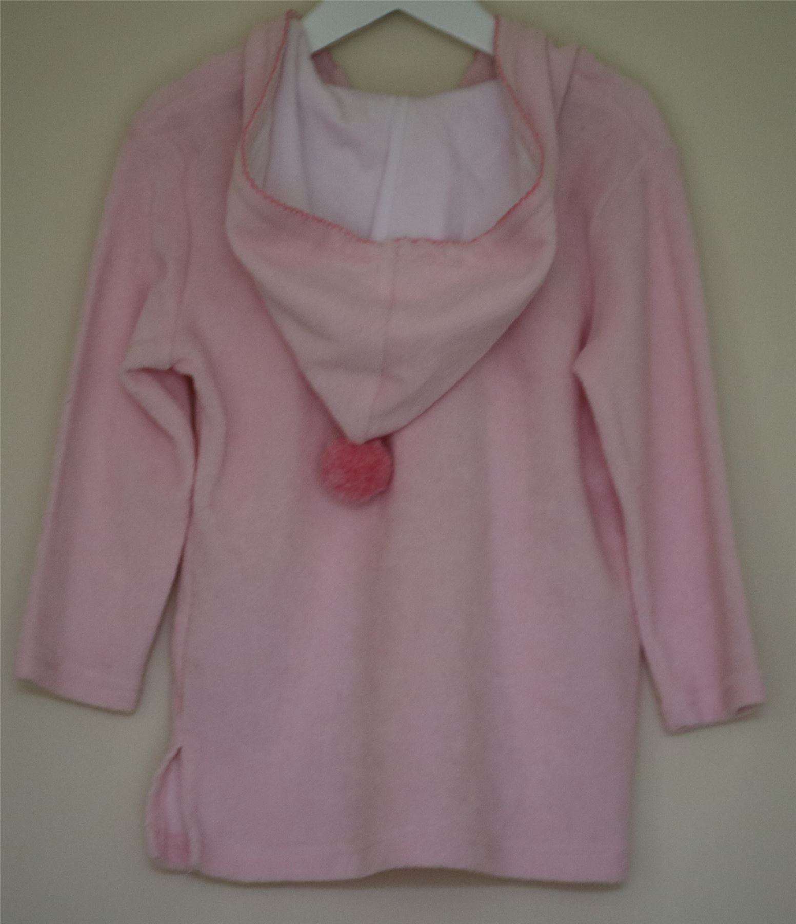 SUNUVA GIRLS PINK TOWELLING DRESS 3-4 YEARS - Image 3